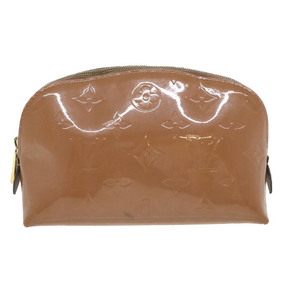 LOUIS VUITTON Monogram Vernis Pochette Cosmetic Pouch Pink M90008 LV Auth am3598 - Picture 13 of 16